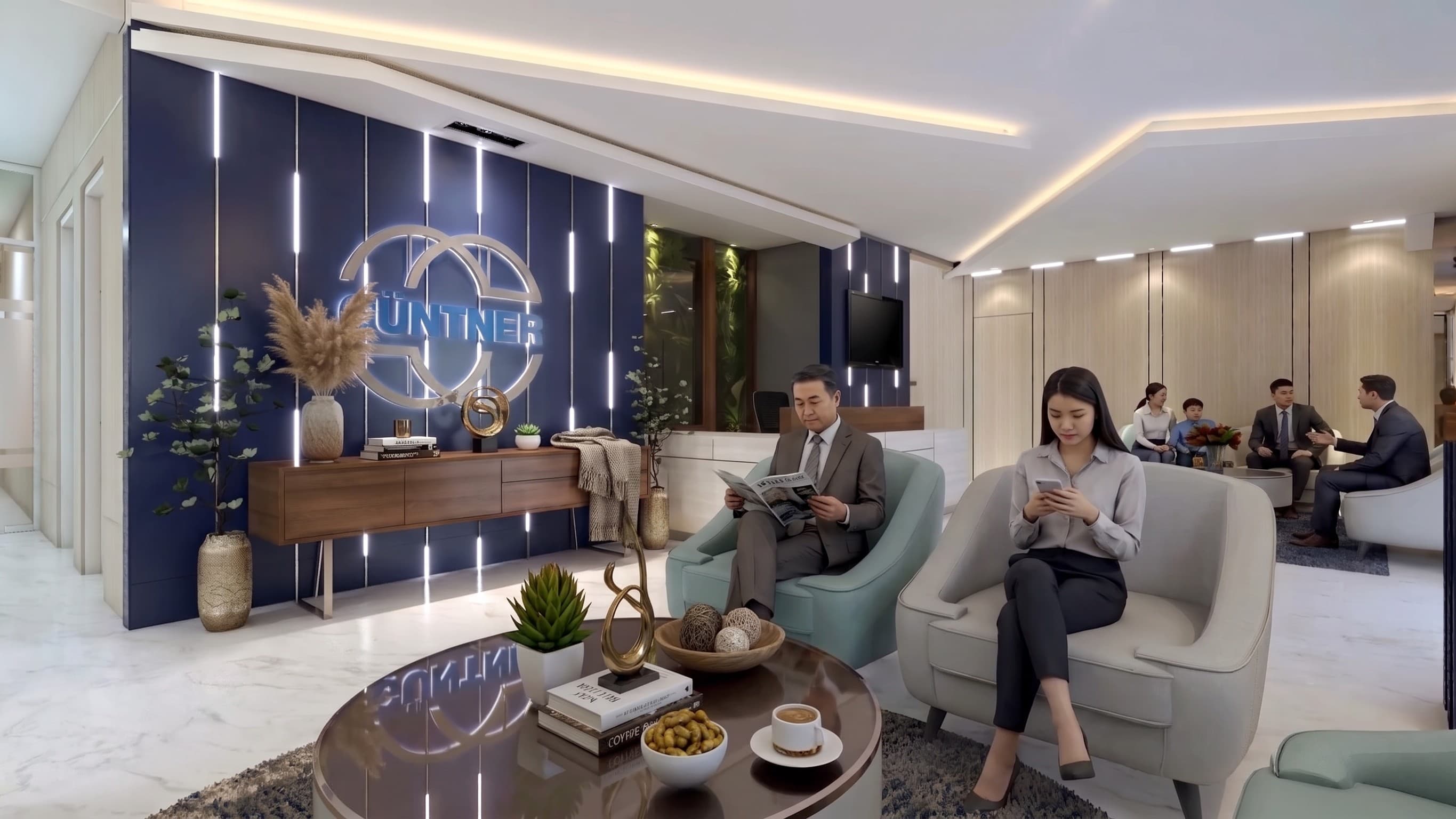 Mengintegrasikan Identitas Merek dalam Desain Lobby Modern