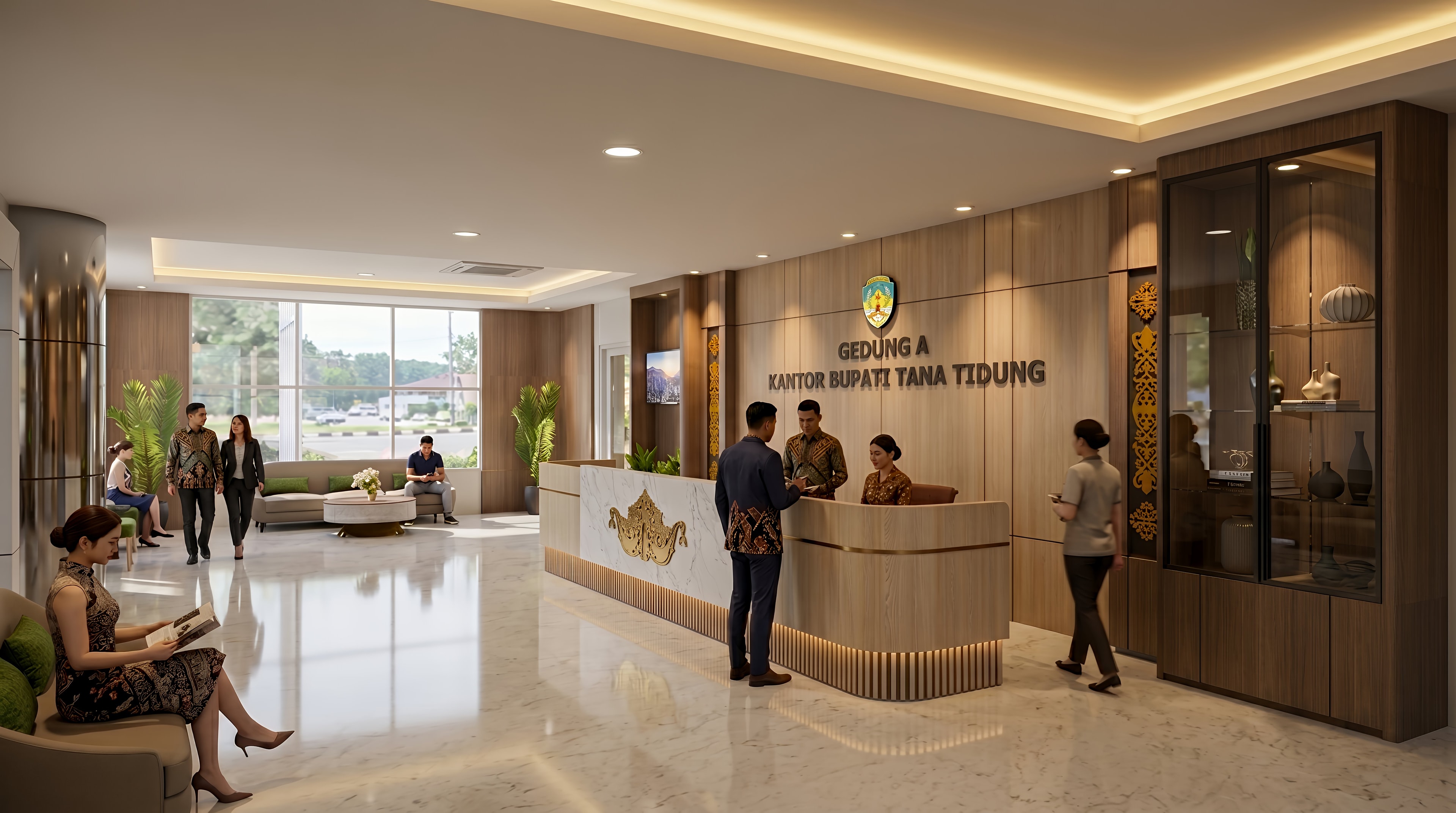 Cover LOBBY KANTOR BUPATI TANA TIDUNG