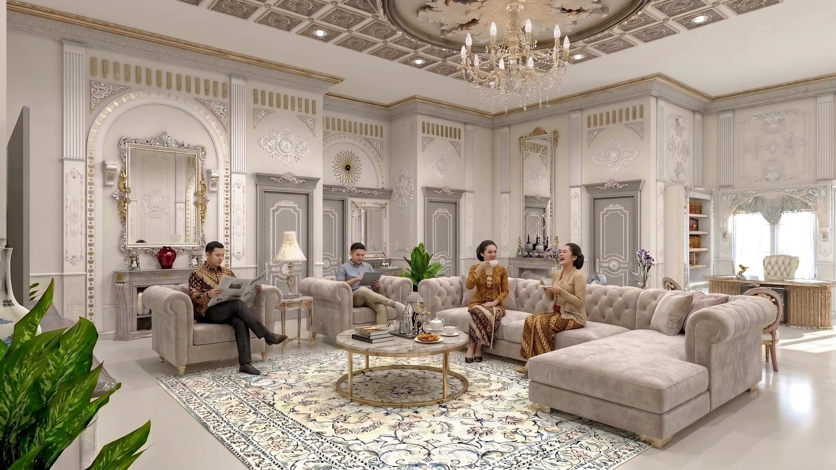 Gaya Klasik dan Fungsi Modern di MR. UMAR'S HOUSE